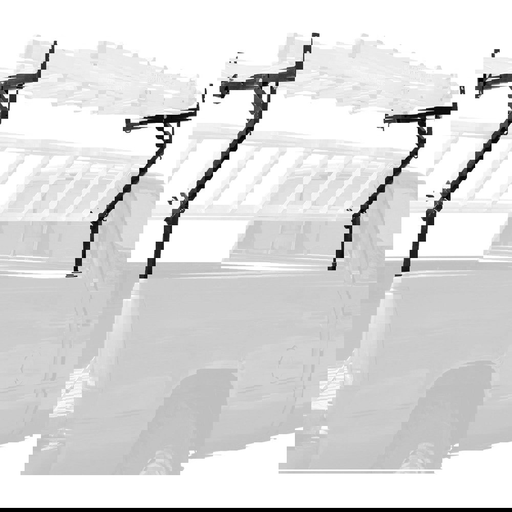 Pick-Up Bed Ladder Racks; Capacity: 250 lb ; Color: Black ; Length: 1.75 ; Height (Inch): 39.5 ; Minimum Bottom Width: 20 (Inch); Type Of Power: Manual